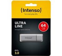 Intenso Clé USB Alu Line 64 Go USB 2.0 argenté