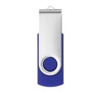 Clé USB - Isonix - 64 Go - USB 2.0 - Rotatif - Haute Vitesse - Bleu
