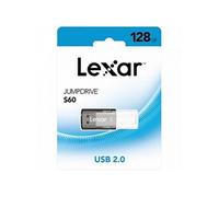 Lexar Clé USB JumpDrive S60 – 128 Go – USB 2.0 – Plug and Play – Gris