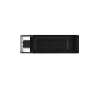 Clé USB Kingston DataTraveler 70 DT70/256GB 256Go USB 3.2 200Mo/s Noir