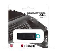 Clé USB - Kingston - DataTraveler Exodia DTX - 64 Go - USB 3.2 - Capuchon de protection