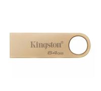 Clé USB Kingston DataTraveler SE9 Gen 3 - 64Go 220MB/s Métal Clé USB 3.2 Gen 1 - Dorée
