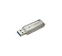 Kingston Clé USB IronKey Locker+ 50 – Chiffrement XTS‑AES, USB 3.2 Gen 1, 64 Go