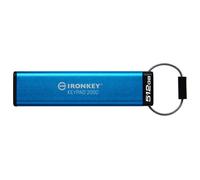 Clé USB - Kingston - IronKey Keypad 200C - 512 Go - USB Type-C 3.2 - Chiffrement matériel FIPS 140-3