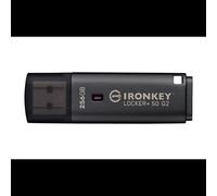 Clé USB Kingston IronKey Locker Plus 50 G2 256GB chiffrement AES-256 FIPS 197 avec protection BadUSB et mots de passe multiples