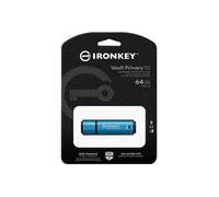 Clé USB Kingston IronKey Vault Privacy 50 Series - 64 Go - Conformité TAA