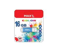 Clé USB - Max'L - My Color - 16 Go - USB 2.0 - Vitesse de lecture 20 Mo/s