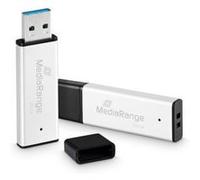 Clé USB MediaRange MR1903 256Go USB 3.0 300Mo/s CompactFlash Argent G