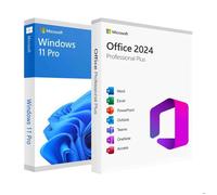 Clé USB - Microsoft - Windows 11 Pro - Licence Office 2024 Pro Plus - 8GO - Installation facile