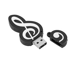 Clé USB Mignonne, Dessin Animé Belle Musique Symbole Modélisation e Pouce, Clé USB à Mémoire Pendrive, Cadeaux pour Les élèves de L'école Enfants Enfants Enseignants