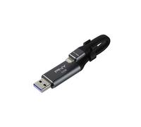 Clé USB OTG Duo-Link 3.0 64 Go Grise et noire pour iPhone et iPad