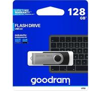 Clé USB Pendrive GoodRam UTS2-1280K0R11 128 Go 128 Go noir noir/argent (1 pièce)