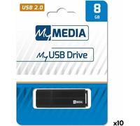 Clé USB Pendrive MyMedia noire 8 Go