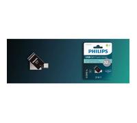 Clé USB - PHILIPS - 2 IN 1 - 32 Go - USB Type-C - USB 3.1 - Vitesse 180 Mo/s