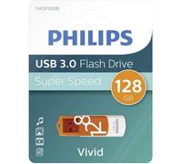 Philips Vivid Édition Super Speed clé USB 3.0 128 Go avec Capuchon pivotant pour PC, Ordinateur Portable, Stockage de données informatiques, Vitesse de Lecture jusqu'à 100 Mo/s