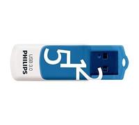 Clé USB - PHILIPS - Vivid Edition Blue - 512GB - USB 3.0 - Compatible Windows/Mac/Linux