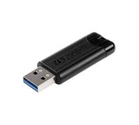 Verbatim Clé USBPinStripe 3.0 de 256 Go - Noire