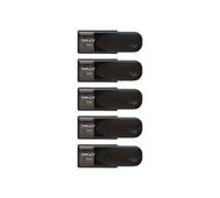 Clé USB PNY Attaché 4 16 Go USB 2.0 lot de 5 noire