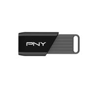 Clé USB PNY Attaché X 256 Go USB 3.2 jusqu'à 130 Mo/s Noir et gris