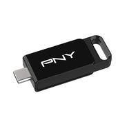 PNY Clé USB 3.2 256 Go Elite™ Type-C® - Jusqu'à 120 Mo/s en Lecture et Jusqu'à 10 Fois Plus Rapide en Écriture Que l'USB 2.0, Connecteur Type-C, Design fiable, Durable et Portable