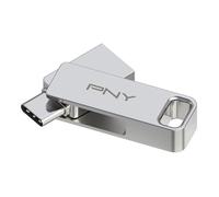 PNY 256GB Duo Link USB 3.2 Type-C Dual Flash Drive pour Les appareils Android et Les Ordinateurs - Stockage Mobile Externe pour Les Photos, vidéos et Autres - 200MB/s
