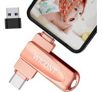 Cle Usb Pour I0S/Android Phone/Pc. Cle Pour Iphone 64 Go, Métal Clé Usb Iphone Pour Stocker Plus De Photos Et De Vidéos. Pas De Nécessité De Télécharger L'App.[CLE8111628]