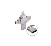 Clé usb pour iphone et ipad ipod la plupart des smartphones android pc pc 4 en 1 usb 2. 0 lightning 8 broches micro usb usb-c / type-c 64 go flash driv G