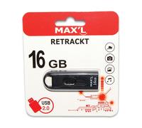 Cle usb retrackt 16gb max'l 2.0 Maxell
