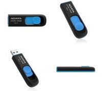 Clé USB rétractable - ADATA - V128 64Go - USB 3.0 - Bleu G