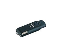 Hama Clé USB 3.0 Rotate 256 GB 90 MB/s avec accroche porte-clefs Bleu Pétrole