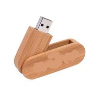 Clé USB rotative en Bois d'érable 8 Go, 16 Go, 32 Go, 64 Go, 128 Go(Style 3,64GB)