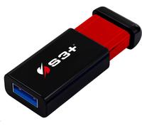Clé USB S3Plus Technologies 128GB USB 3.2 Gen 1 Noir et Rouge