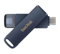 Clé USB - SANDISK - 256 Go - Lightning & USB Type-C - Sauvegarde Automatique - Bleu Métallique