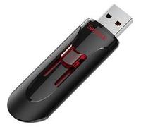 Clé USB SanDisk 256Go Cruzer Glide CZ600 USB 3.0 Type A Noir, Rouge Lecteur USB Flash G