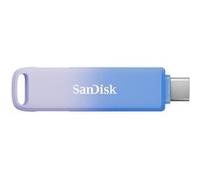 SanDisk Creator Phone Drive 128 Go Clé USB pour iPhone/iPad, PC, Mac (2-en-1 iPhone stockage, Lightning & USB Type-C Connecteur, Sauvegarde automatique, Inclut 3 mois d’Adobe Lightroom, métal robuste)