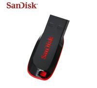 Clé USB SanDisk Cruzer Blade originale, 16 go, 32 go, 64 go, 128 go, disque de stockage USB Portable pour ordinateur