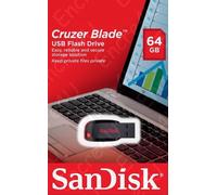 Clé USB SanDisk Cruzer Blade Transfert & Stockage des données : 8 16 32 64 Go Gb