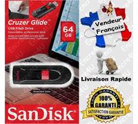 Sandisk cruzer glisser - clé usb - 64 go
