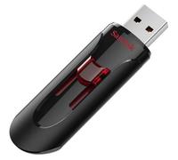 Clé USB - SanDisk - Cruzer Glide CZ600 - 256Go - USB 3.0 - Type A - Noir/Rouge