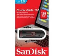 Clé USB - CRUZER - Glide 128 Go 3.0 - Noir - Compatible MacOS et Windows