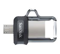 Clé USB - SanDisk - Ultra 64Go - Dual micro-USB et USB 3.0 - Vitesse de lecture 150 Mo/s - Compatible OTG