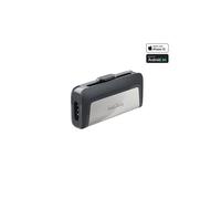 SanDisk Clé USB Ultra Dual 128 Go USB 3.1/USB-C Gris