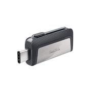 SanDisk Ultra Dual Drive USB Type-C lecteur USB flash 32 Go USB Type-A / USB Type-C 3.2 Gen 1 (3.1 Gen 1) Noir, Argent