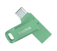 SanDisk Ultra Dual Drive Go, 128 Go Flash Drive, Clé USB C (pour Android Smartphone Stockage, Tablettes, Mac et PC, jusqu'à 400 Mo/s, Connecteurs USB Type-C et Type-A Réversibles) Verte