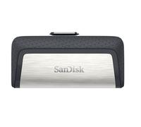 Clé USB SANDISK Ultra Dual - 128Go - USB 3.1/USB-C - Gris