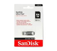 Clé USB Sandisk Ultra Flair 16GB 32GB 64GB 128GB 256GB 512GB USB 3.0 Argent