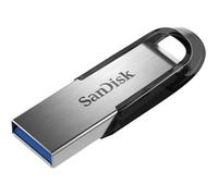 Clé USB - SANDISK - ULTRA FLAIR - 64 Go - USB 3.0 - Sans capuchon - Noir, Argent