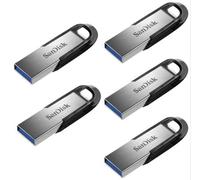 Clé USB - SANDISK - Ultra Flair 64Go USB 3.0 jjusqu'à 150Mb/s - Lot de 5