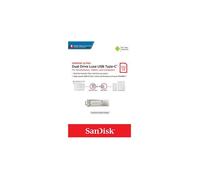 SanDisk Ultra Dual Drive Luxe USB Type-C - 512GB Portable Hard Drive, Silver - SDDDC4-512G-G46