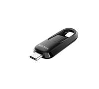 Clé USB - SANDISK - Ultra Slider - 256 Go - USB 3.0 - Type-C - Compatible PC/tablette/smartphone
